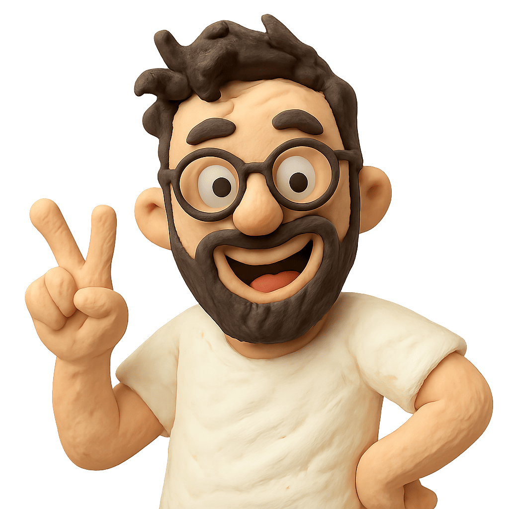 Claymation portrait - Playful