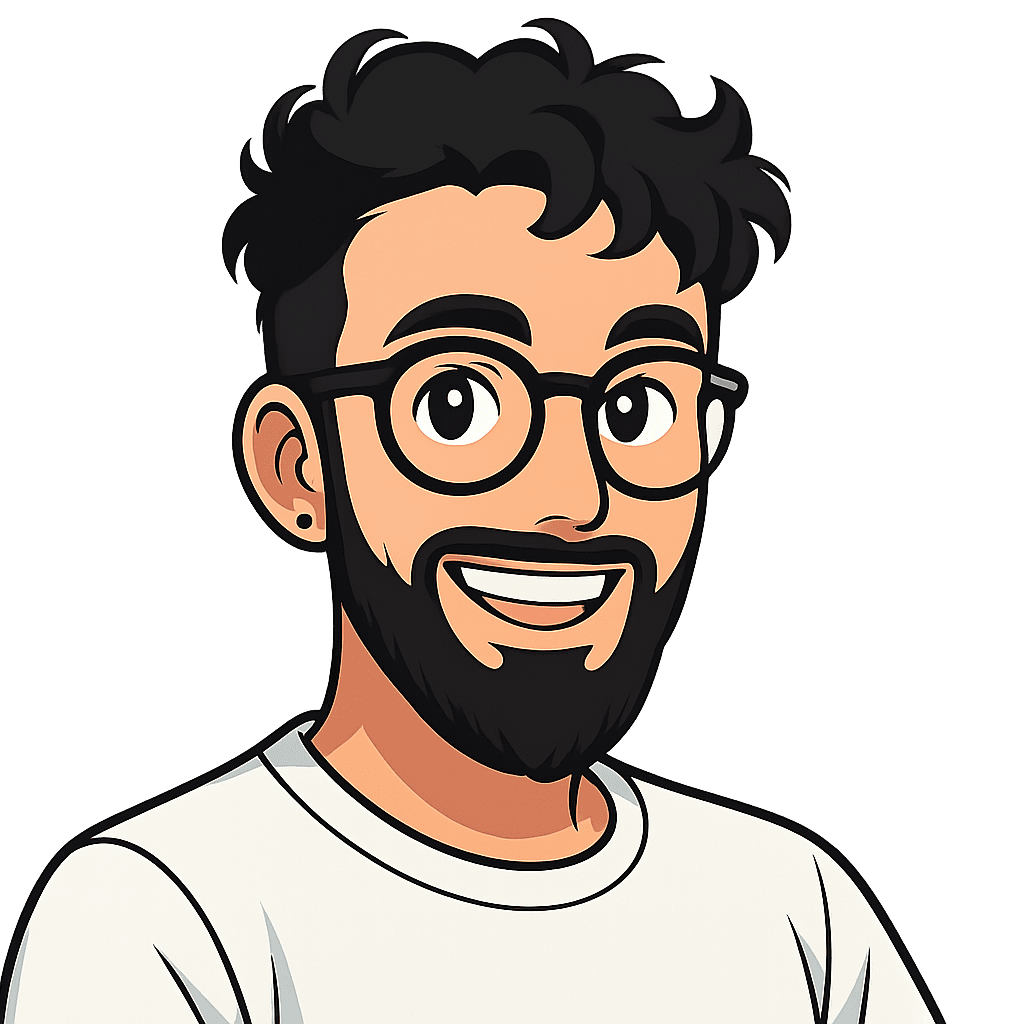 Portrait style anime (ombrage cel) – Heureux