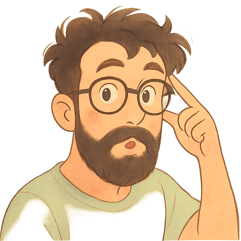 Portrait pastel Ghibli – Curieux